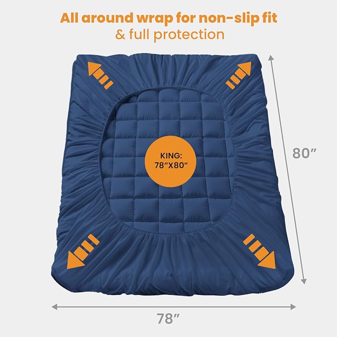MATBEBY King Size Mattress Pad - Image 5
