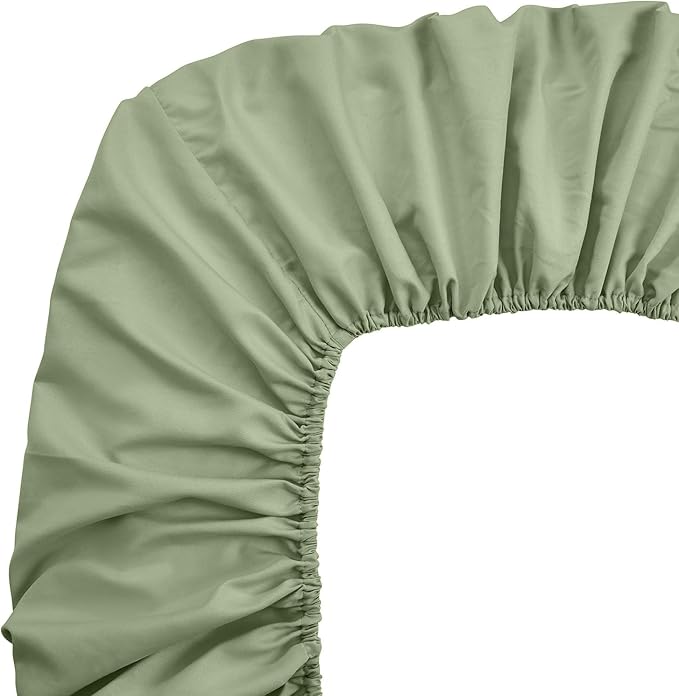 FreshCulture Full Fitted Sheets, Bulk Pack of 6, Deep Pocket, Soft Microfiber - Image 4