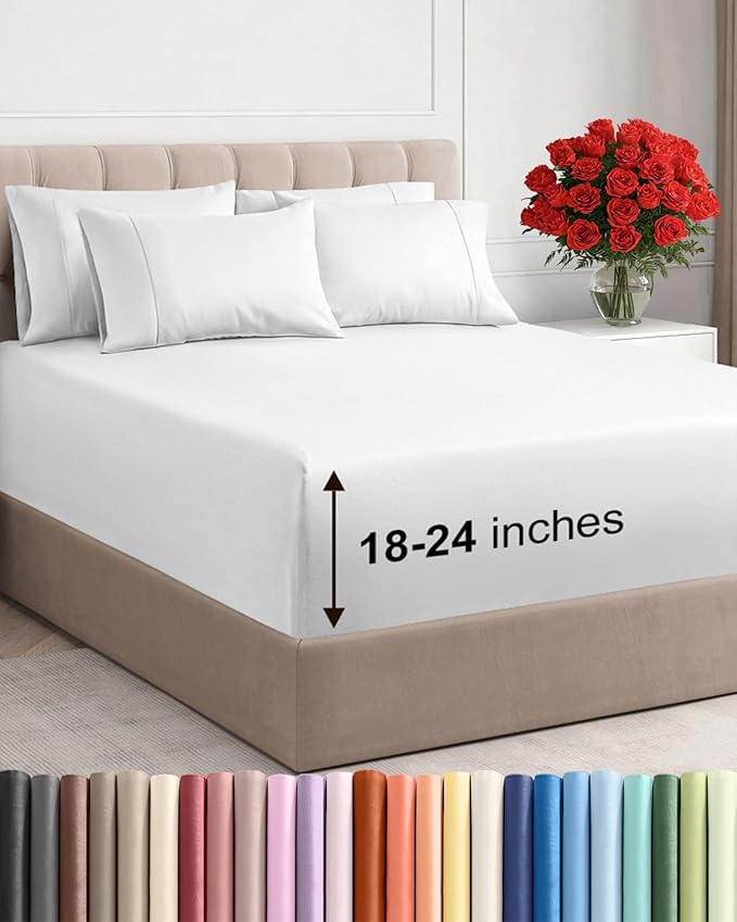 Extra Deep King Sheet Set by CGKUnlimited