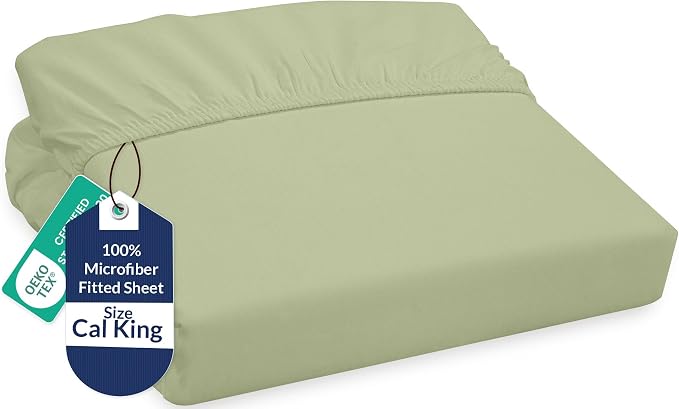 Royale Linens Fitted Sheet California King by ROYALELINENS