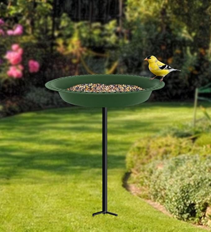 Garbuildman 28-inch Lightweight Birdbaths Antique Decoration Detachable - Image 7