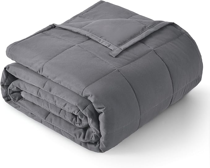 Topblan Weighted Blanket for Adults 12lbs, Soft Cooling Breathable Weighted by Topblan