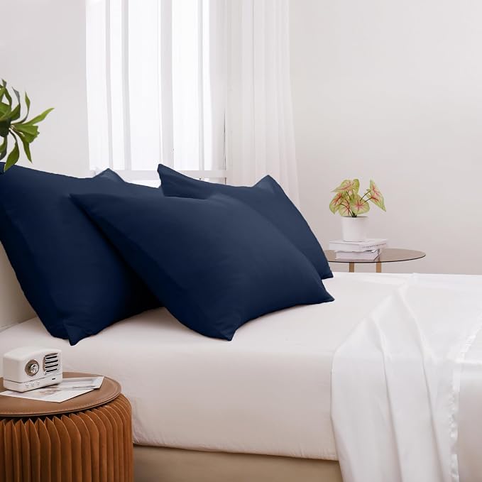 Pillowcases King 4 Pack, 20x36 Pillow Cases - Image 2