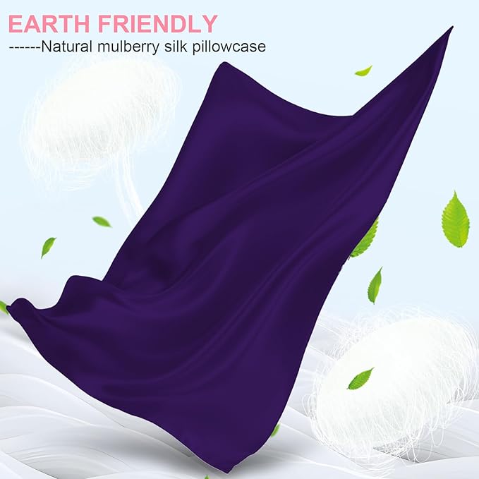 Silk Pillow Cases 2 Pack King Size - Image 2