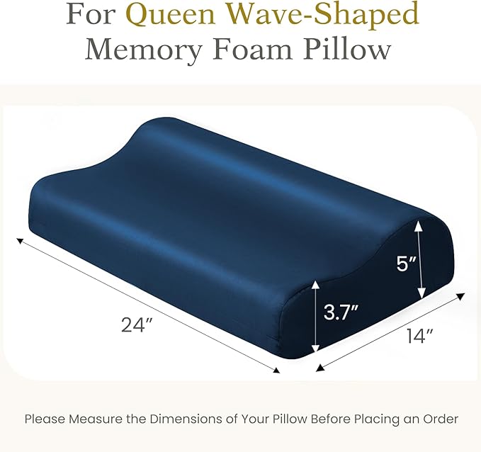 Contour Pillowcase- Rayon Derived from Bamboo Cooling Pillow Case Cover - Image 3