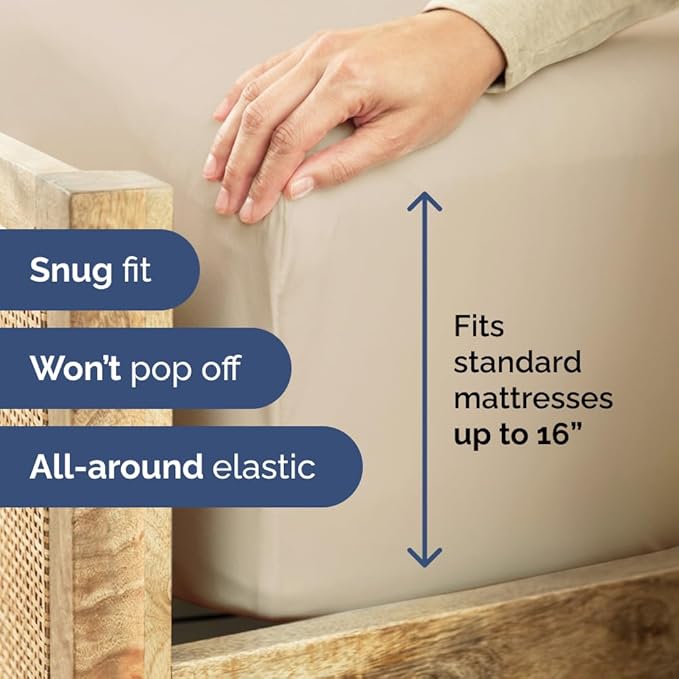 Twin XL Fitted Bed Sheet - Image 3