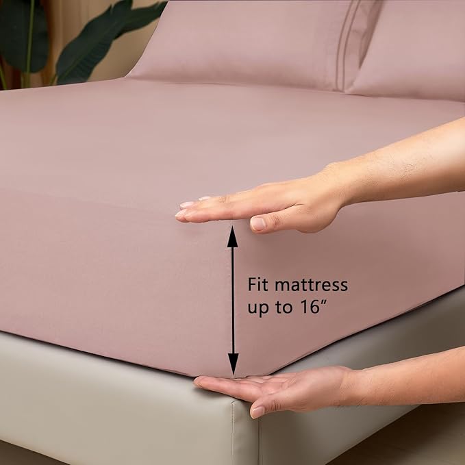 Mejoroom California King Size Sheet Set - Image 3