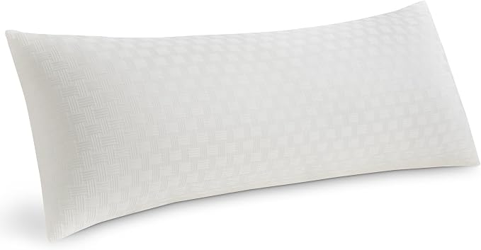 Leeden Full Body Pillow for Adults, Soft and Fluffy Long Pillow Insert by LEEDEN