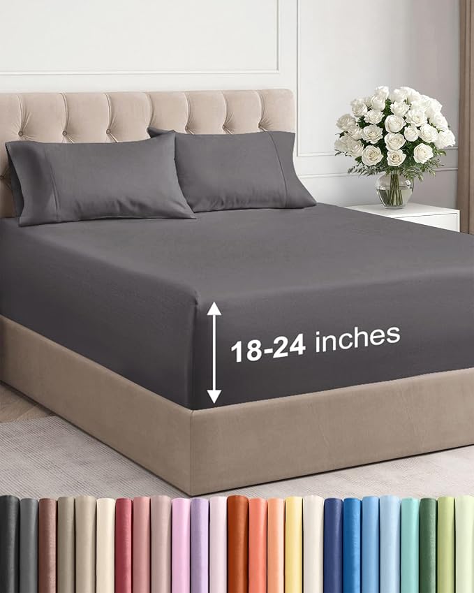 Extra Deep King Sheet Set by CGKUnlimited