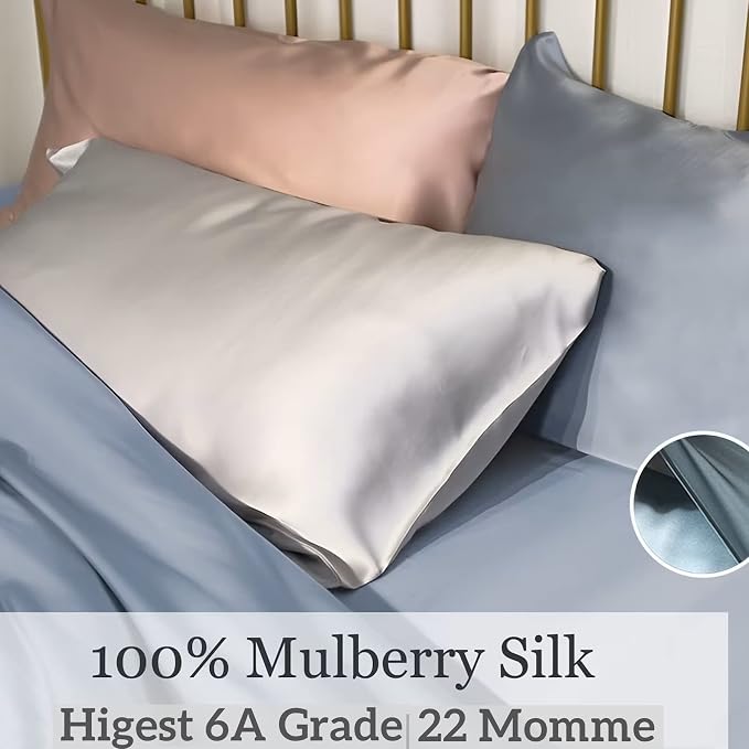 Premium Natural Mulberry Silk Pillowcase - Image 5
