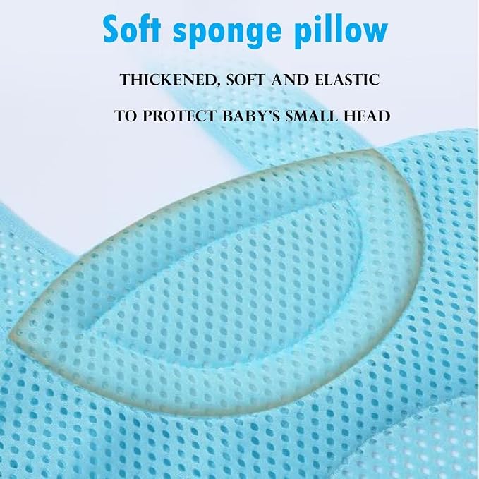 Baby Bath Support Mesh Pad Newborn Bath Tub Seat Net Non-Slip Baby Tub Mat - Image 7