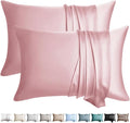 100% Silk Pillow Cases 2 Pack King Size Mulberry Silk Pillowcase by WLOSJ