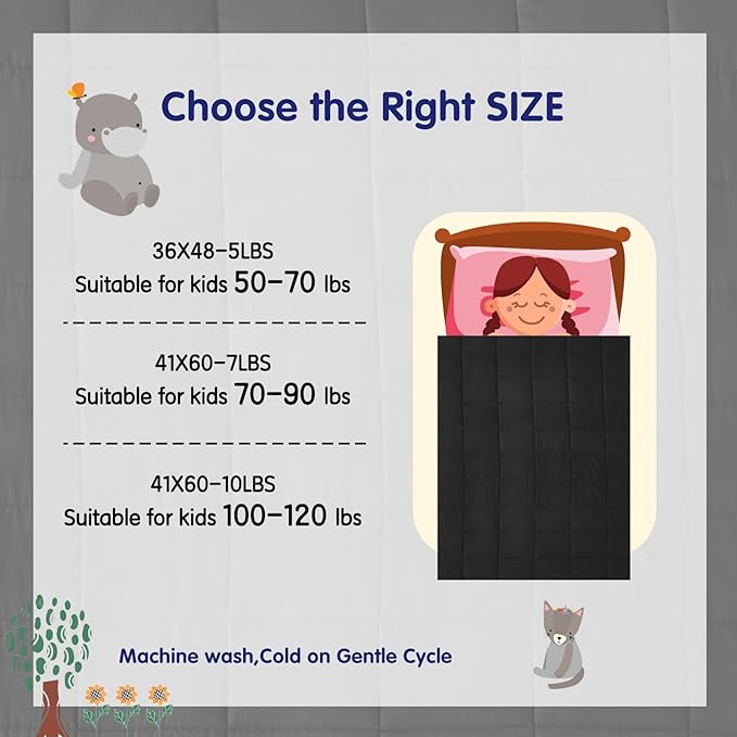 yescool Weighted Blanket Cooling Heavy Blanket - Image 6