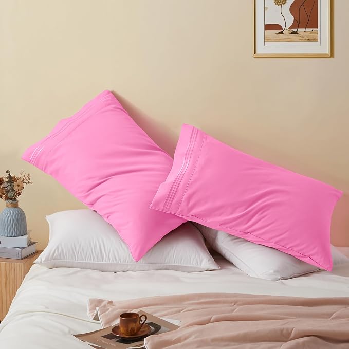 Vonty 2 Pack Standard Pillow Cases - Image 4