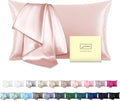 Mulberry Silk Pillowcase for Hair and Skin Standard Size 20"X 26" Pillow Case by Suatien