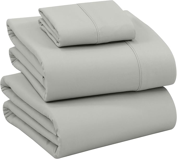 RUVANTI 100% Cotton Sheets – Twin XL Size Percale Bedding, Cooling & Breathable - Image 8