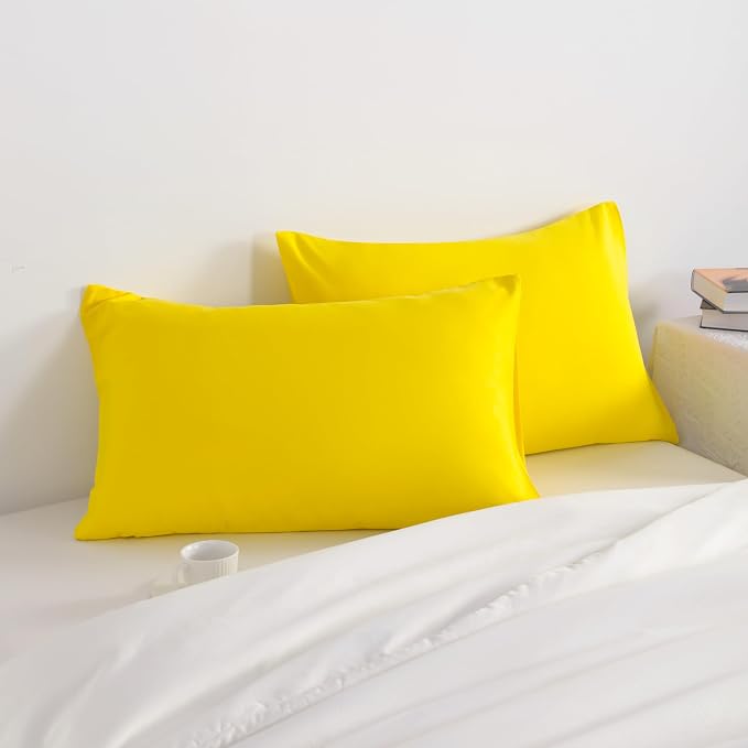 NTBAY Queen Pillow Cases Set, 2 Pack Brushed Microfiber 20x30 Inches, Stain - Image 2