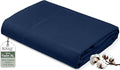 Royale Linens 100% Organic Cotton Twin XL Flat Sheet Only by ROYALELINENS