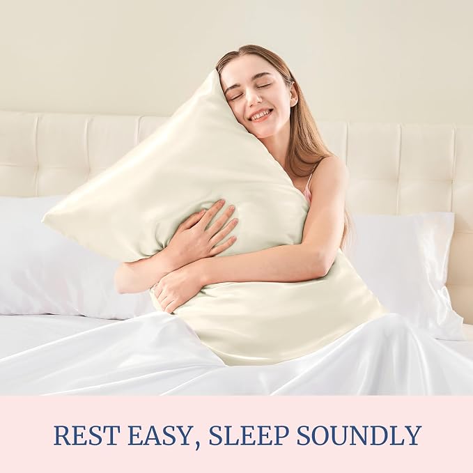 BEDELITE Satin Pillowcase for Hair and Skin, Super Soft Similar to Silk Pillow - Image 5