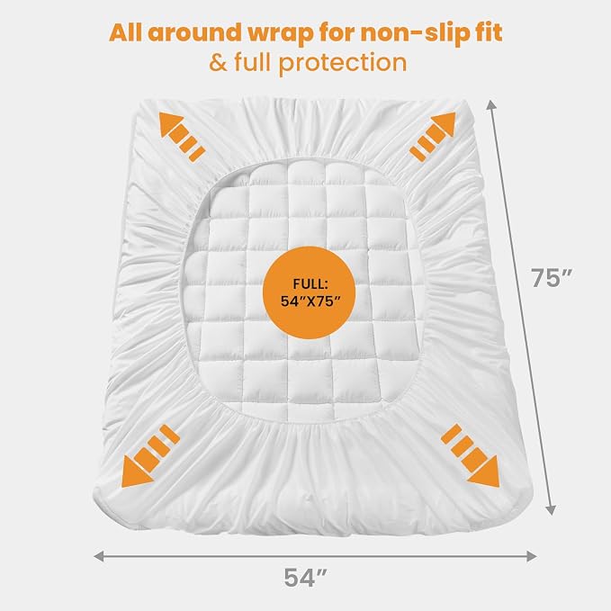 MATBEBY Full Size Mattress Pad - Image 5