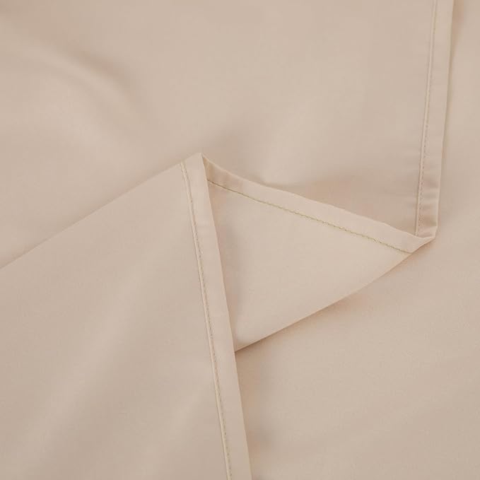 Full Flat Sheet Only， 80x96Inch Beige - Image 7