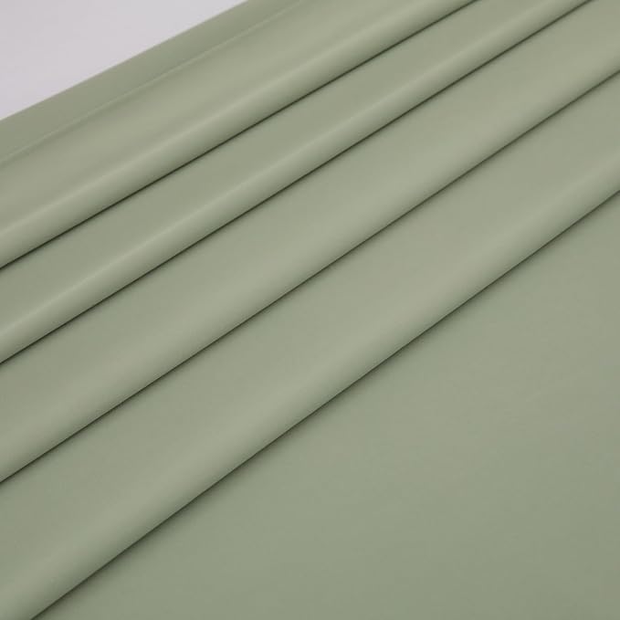 Queen Flat Sheet Only， 90x102Inch Sage Green - Image 4