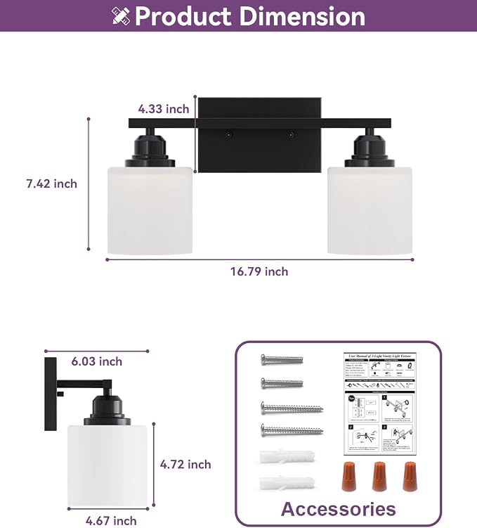 Sailstar Modern Bathroom Lights - Image 6