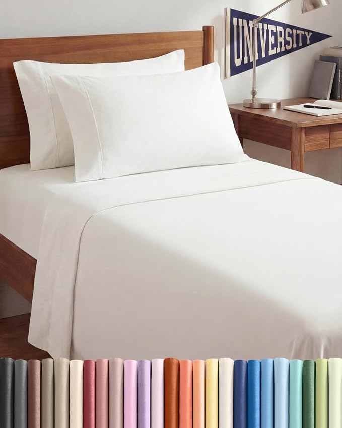 Twin XL 4 Piece Sheet Set by CGKUnlimited
