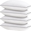 HIMOON Bed Pillows for Sleeping 4 Pack, Queen Size Cooling Pillows Set of 4 by HIMOON