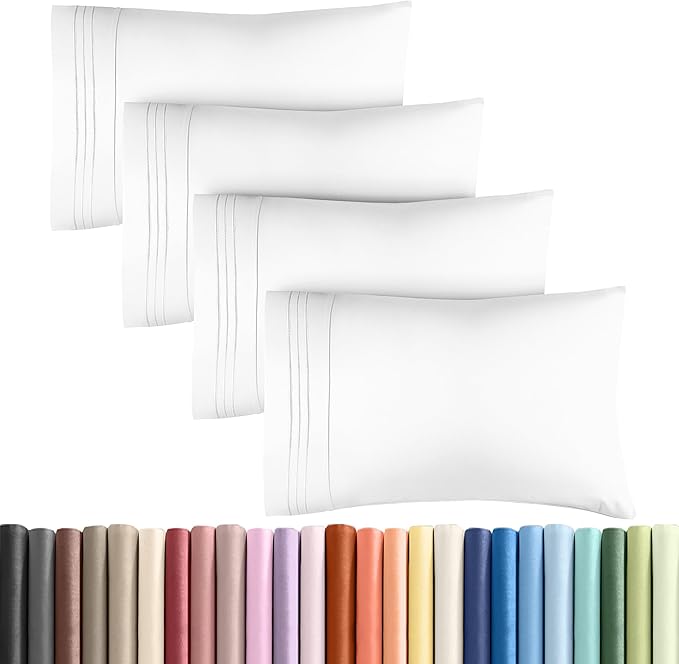 King Pillow Cases Set of 4 by CGKUnlimited