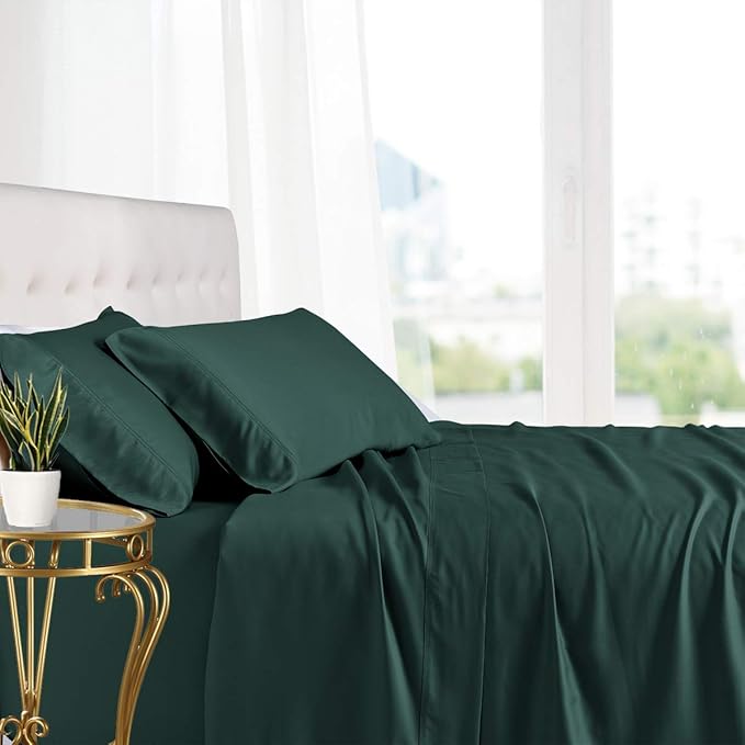 Royal Hotel Bedding 100% Viscose Made from Bamboo Sheets, Soft Cooling Sheets by RoyalHotelBedding