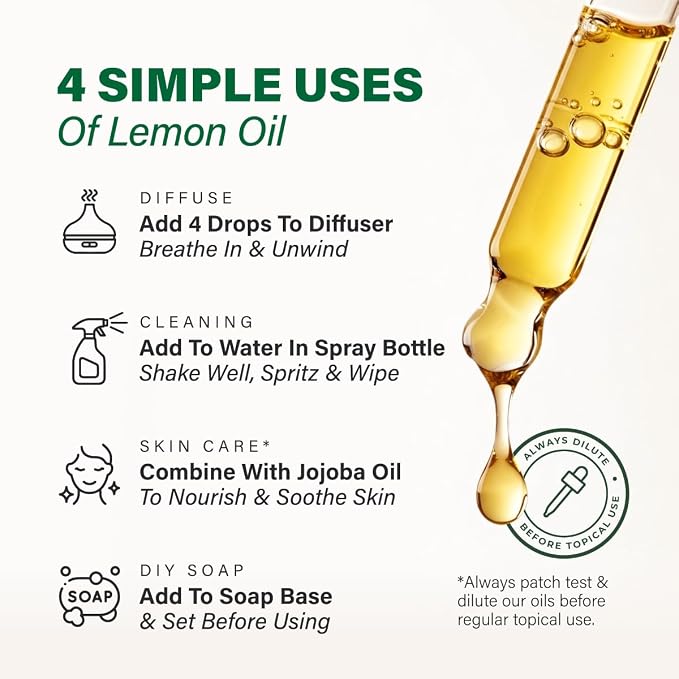 100% Pure Lemon Oil - Image 5