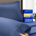Thread Spread 100% Egyptian Cotton King Size Pillow Cases Set of 2 by THREADSPREAD