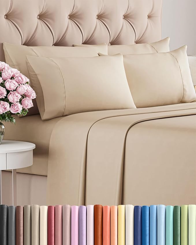 Queen 6 Piece Sheet Set by CGKUnlimited