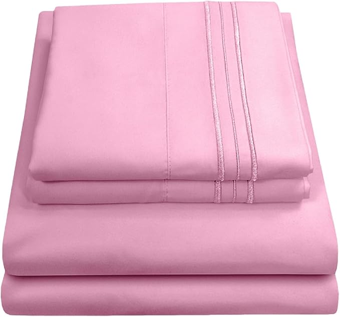 Twin XL Sheets - Breathable Luxury Sheets - 1800 Supreme Collection Extra Soft by SweetHomeCollection