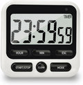 NKOVE Digital Kitchen Timer 24 Hour Clock and Alarm Function by Nkove