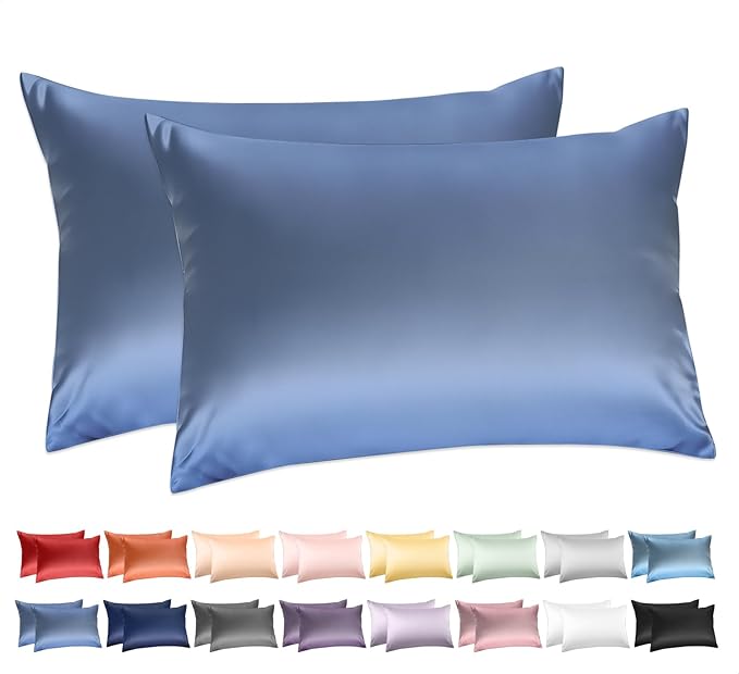 100% Cotton Standard Pillowcases Set of 2, Deep Dream 600 Thread Count Pillow by DeepDream