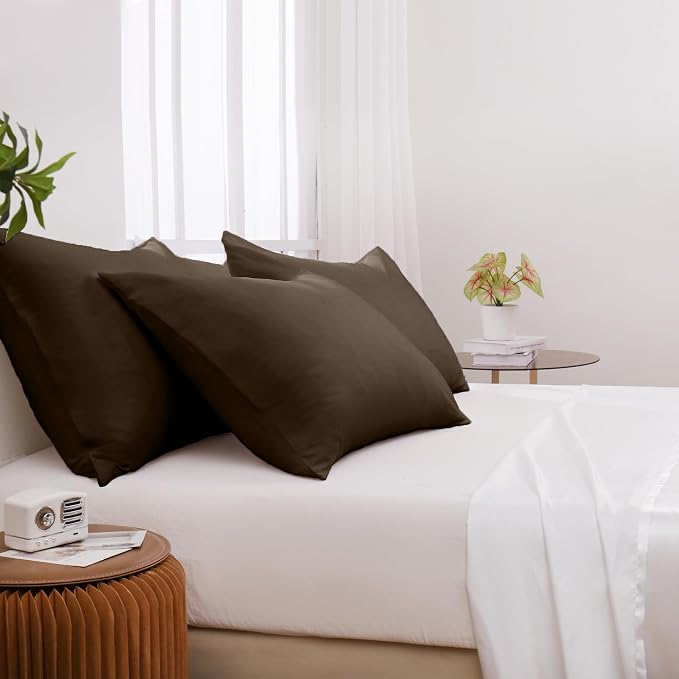 Pillowcases Standard 4 Pack, 20x26 Pillow Cases - Image 2