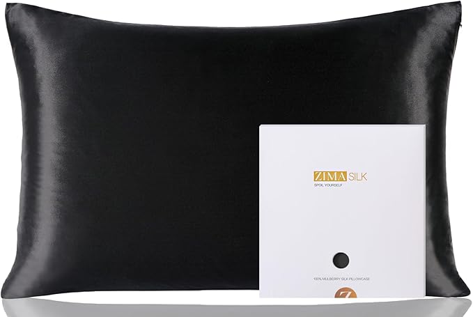 ZIMASILK 100% Pure Mulberry Silk Pillowcase by ZIMASILK