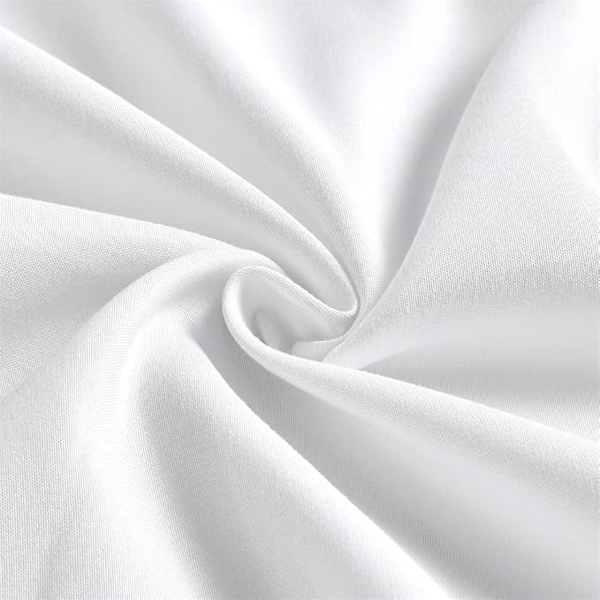 FreshCulture Queen Flat Sheets Only, Soft Microfiber Bedding Sheets - Image 3
