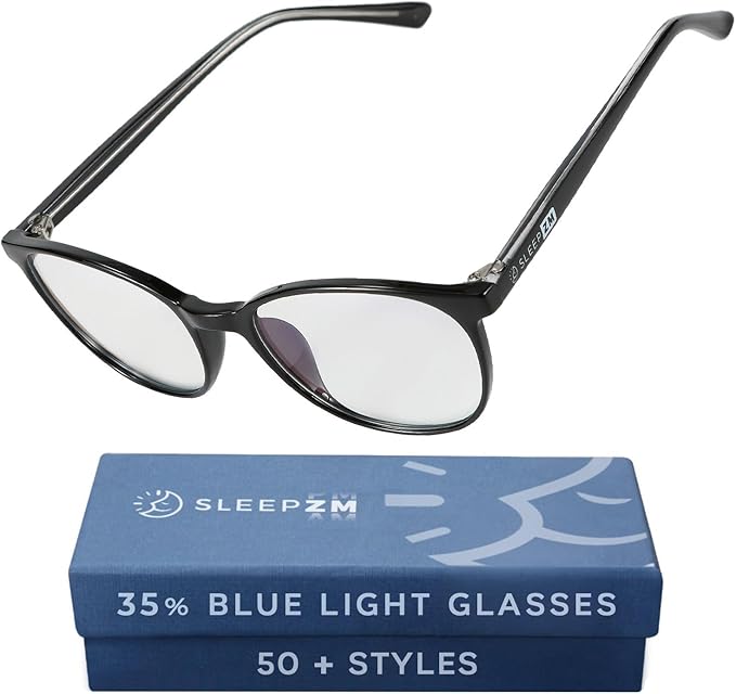 Sleep ZM Blue Light Blocking & Light Sensitivity Glasses by SleepZM