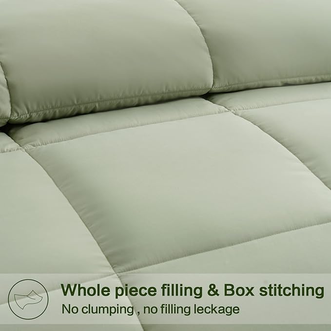 EASELAND Twin Size Down Alternative Comforter - Image 3