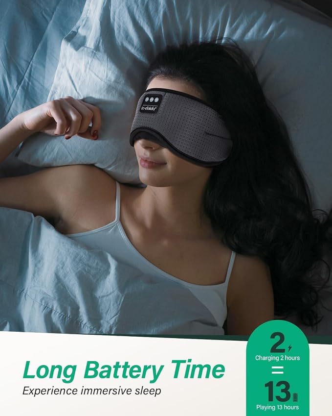 LC-dolida Sleep Headphones, Sleep Mask - Image 5
