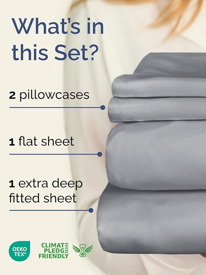 Extra Deep Cal King Sheet Set - Image 2