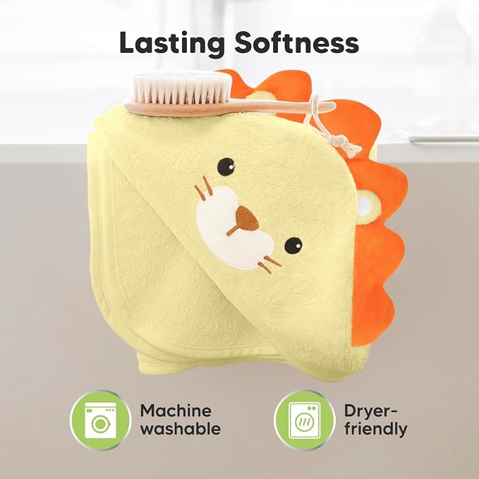 KeaBabies Hooded Baby Towel for Newborn - Image 6