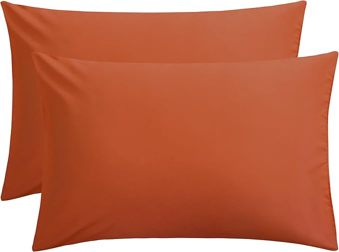 FLXXIE Pillow Cases Queen, Soft Microfiber Pillow Covers by FLXXIE