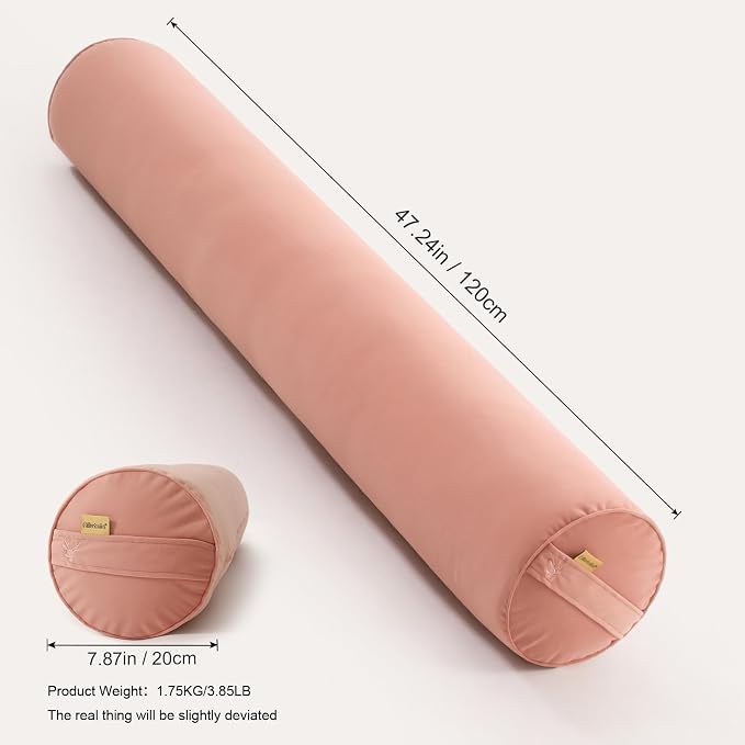 Body Pillow for Adults, Long Round Pillow, Big Cylindrical Pillow, Large Full - Image 2