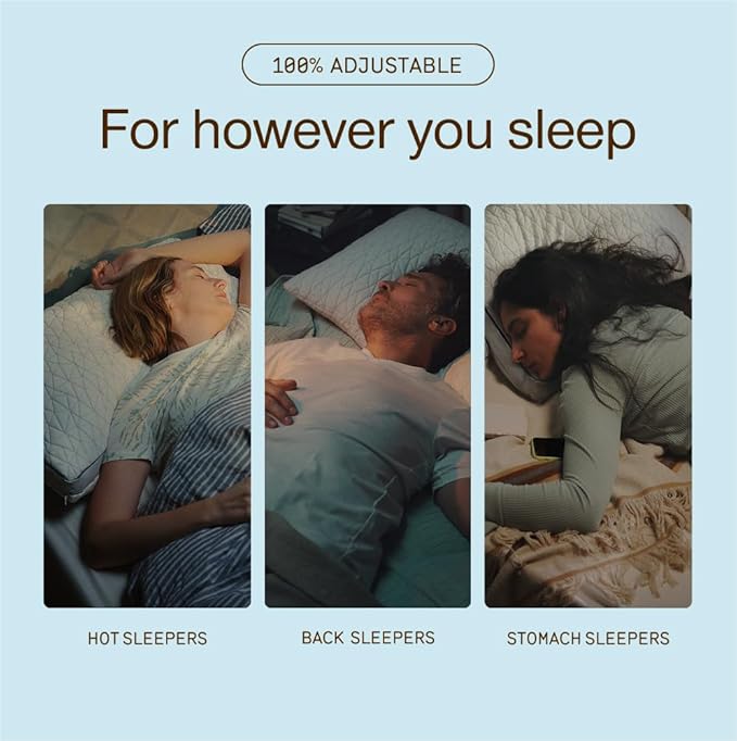 Coop Home Goods Eden Cool Adjustable Pillow, King Size - Image 4