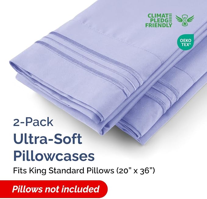 King Standard Pillow Cases Set of 2 - Image 2