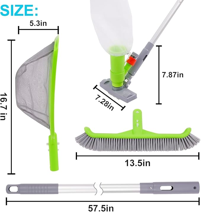 Sepetrel Deluxe Swimming Pool Cleaning Kit - Image 6